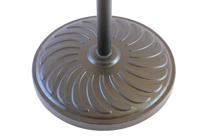 50cm Industrial Telescopic Pedestal Fan Metal (Matt Black)