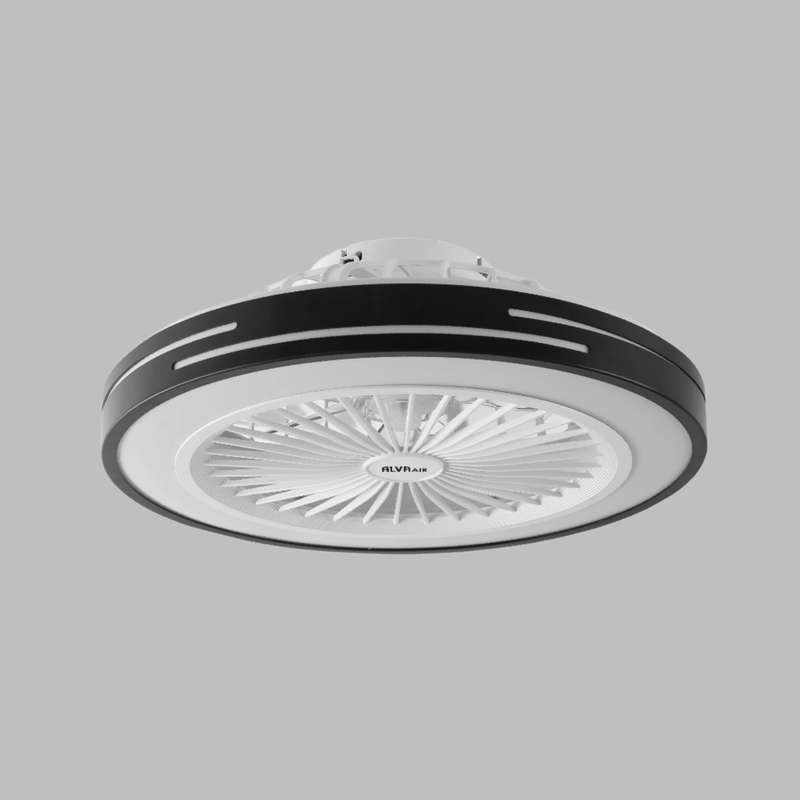 50cm Led Light / Ceiling Fan W Remote (Black)