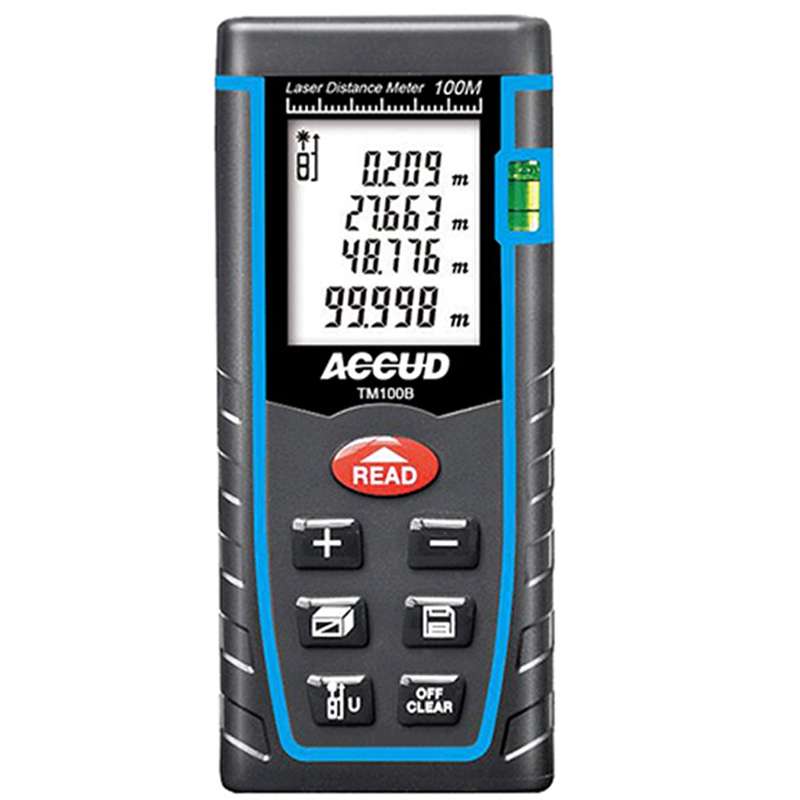 Laser Distance Meter 2 X1.5 V Aaa Bat. 1 Mm Res 1.5 Mm Acc. 0.1 M 100 M Rang