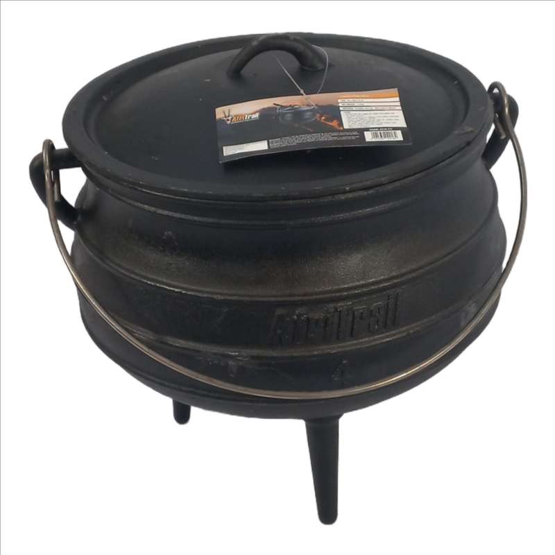 Afritrail Potjie No.4 Cast Iron
