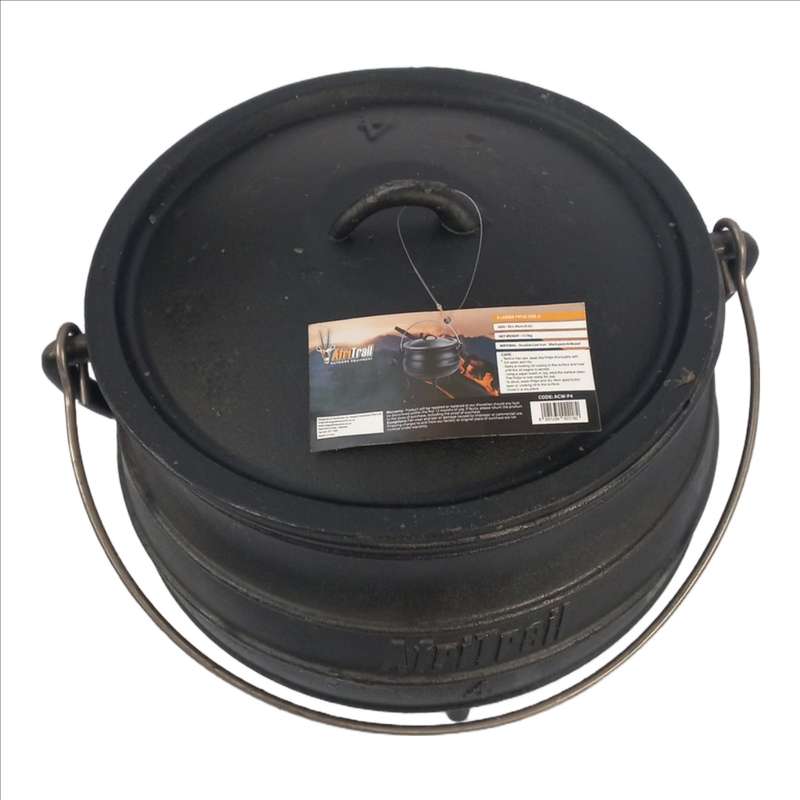 Afri Trail Potjie No.4 Cast Iron Pot