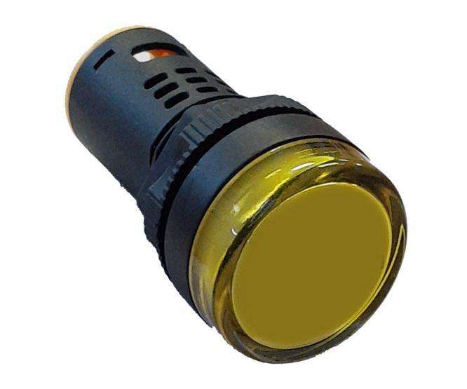 Pilot Light High Yellow Led 22 Mm 24 V Dc/Ac Pl Ad16 22 24 V Y