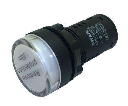 Pilot Light High White Led 22 Mm 230 V Ac/Dc Pl Ad16 22 230 V W