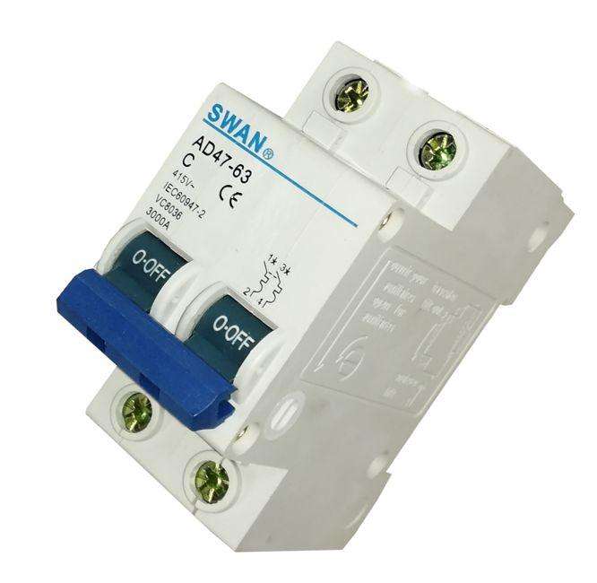 Circuit Breaker 25 A 2 P 3 Ka C Curve Cb Ad47 3225