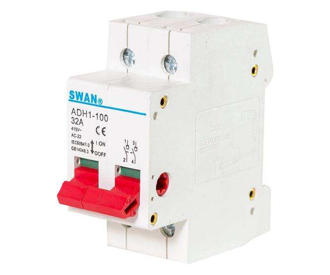 Isolator Switch Din 63 A 2 P Is Adh1 100 263
