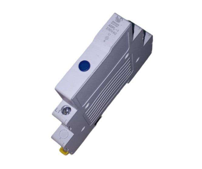 Din Rail Mount Pilot Light Blue P=9mm 230 V Adpl 1 230 Blue