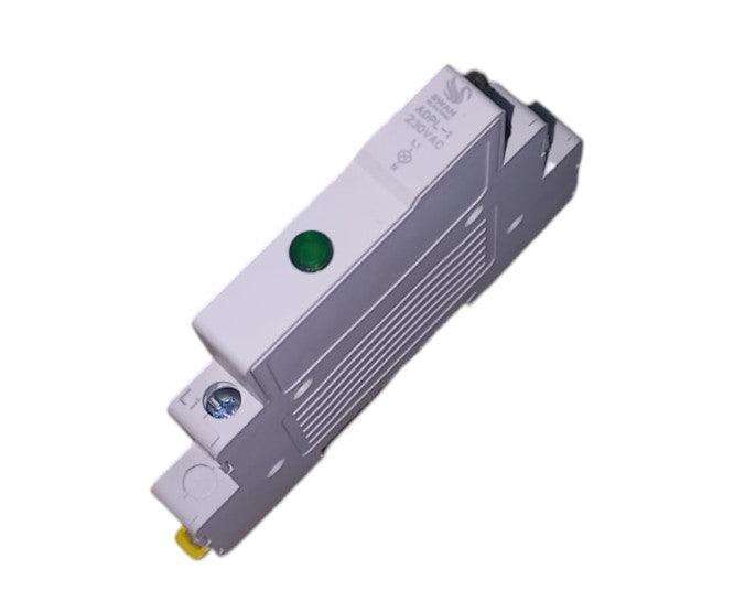 Din Rail Mount Pilot Light Green P=9mm 230 V Adpl 1 230 Green
