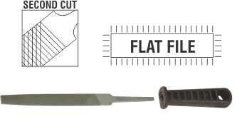 File Afile Flat 2 Nd Cut 200 Mm P/P