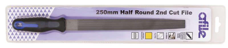 File Afile Half Round Smooth 250 Mm P/P