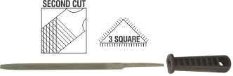 File Afile Slim Taper 150 Mm P/P