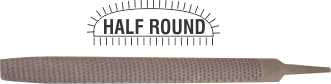 File Afile Rasp Half Round 350 Mm Bulk