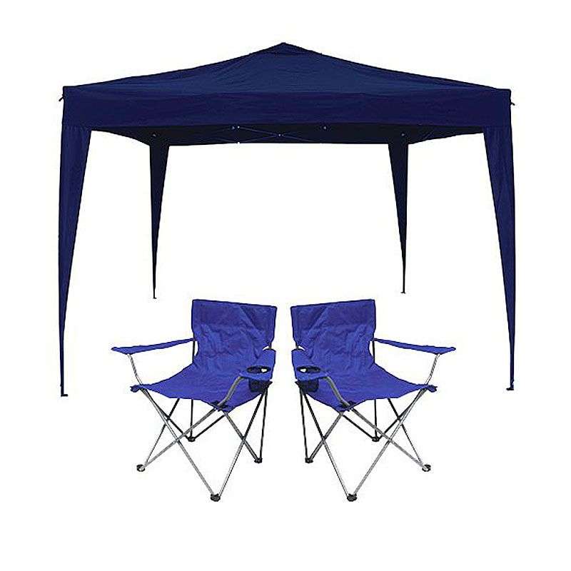 3 X3 M Gazebo Chair Combo Blue Only