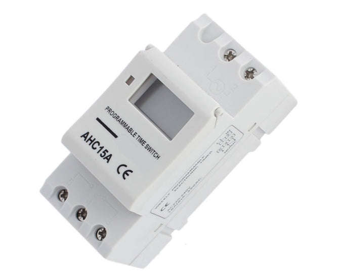 Digital Programmable Din Rail Timer 15 A 230 V Ti Ahc15 A