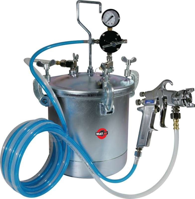 Matair Paint Tank 2.25 Gal +Spray Gun
