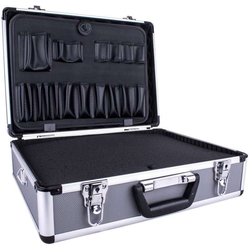 Aluminium Case 45.5 X 33 X 15.2 With 5 X Dividers And Foam Inserts