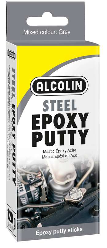 Alcolin Epoxy Putty Steel 2 X 60 Gr