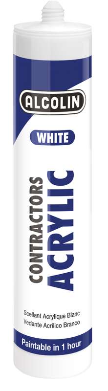 Alcolin Contractor`s Acrylic White 260 Ml