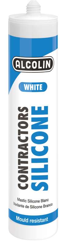 Alcolin Contractor`s Silicone Wht 260 Ml