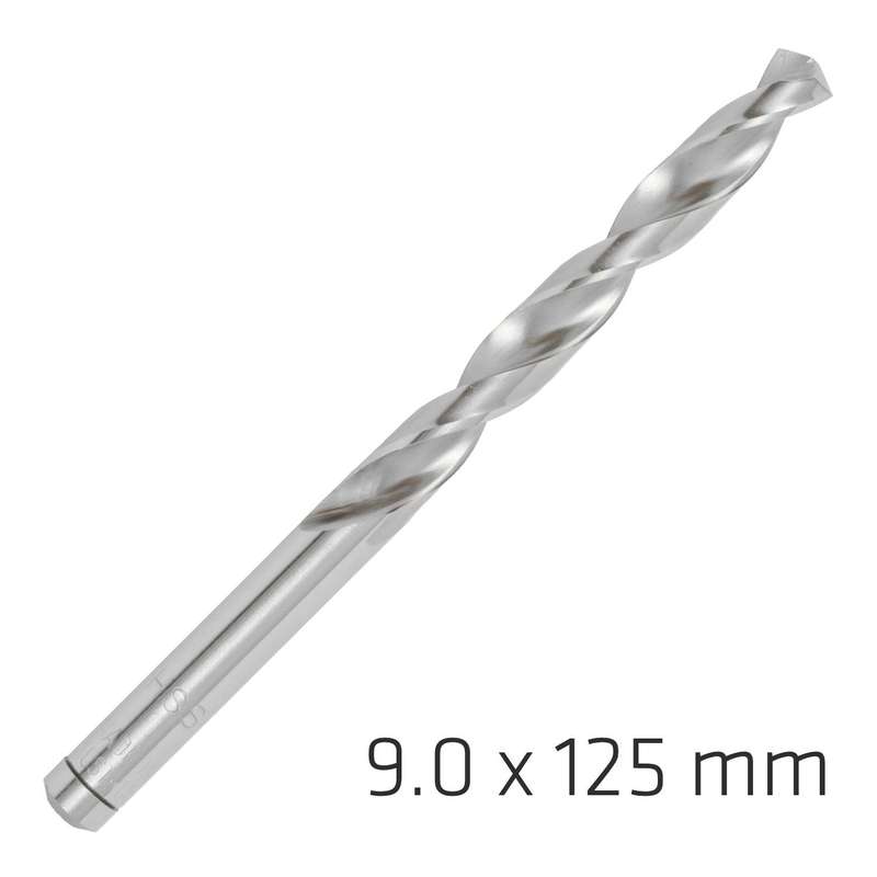 Alpen Pro Hss 9 Mm Drill Din 338 Rn 135 Split Point Plastic Wallet
