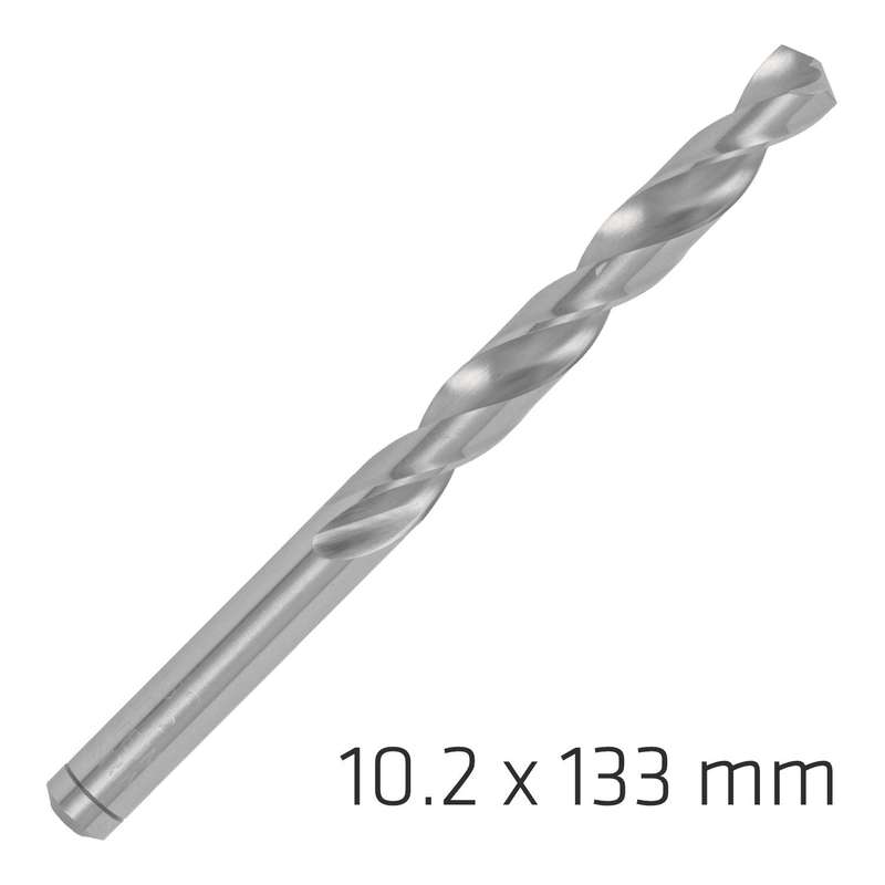 Alpen Pro Hss 10.2 Mm Drill Din 338 Rn 135 Split Point Plastic Wallet