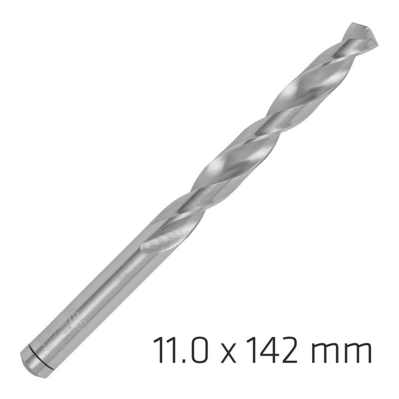 Alpen Pro Hss 11 Mm Drill Din 338 Rn 135 Split Point Plastic Wallet