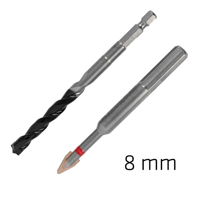 8.0 Mm Porcelain & Concrete C Protector Drill Bit Set Tile