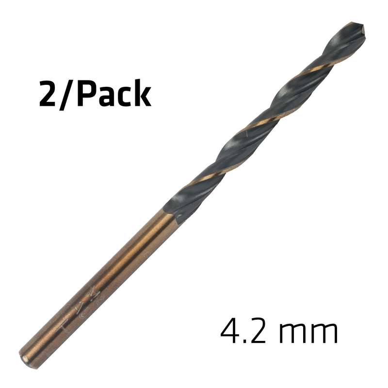 Hss Sprint Master 4.2 Mm X2 Sleeved Din338 Alpen Drill Bit