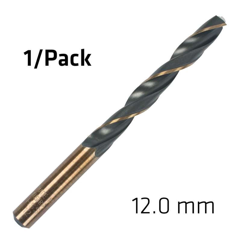 Hss Sprint Master 12.0 Mm X1 Sleeved Din338 Alpen Drill Bit