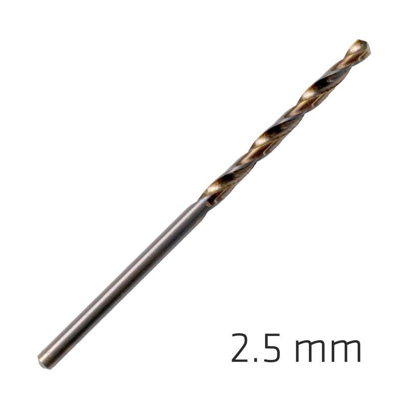 Hss Sprint Master 2.5 Mm 10 Pack Hang Tag Din 338 Alpen Drill Bits