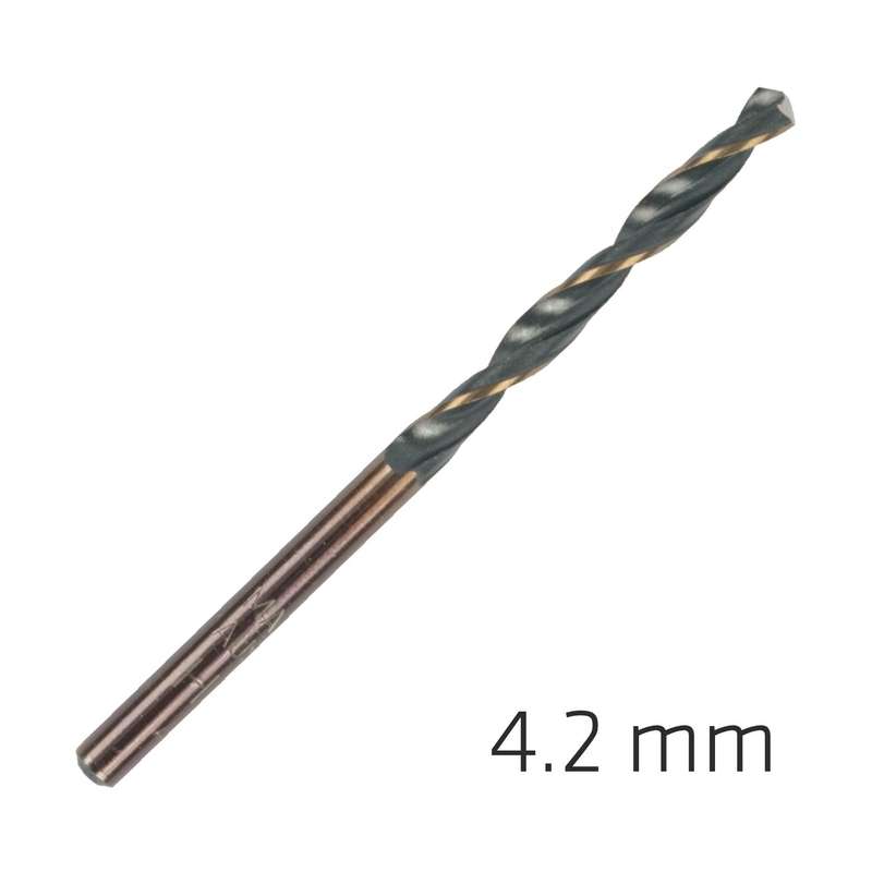 Hss Sprint Master 4.2 Mm 10 Pack Hang Tag Din 338 Alpen Drill Bits