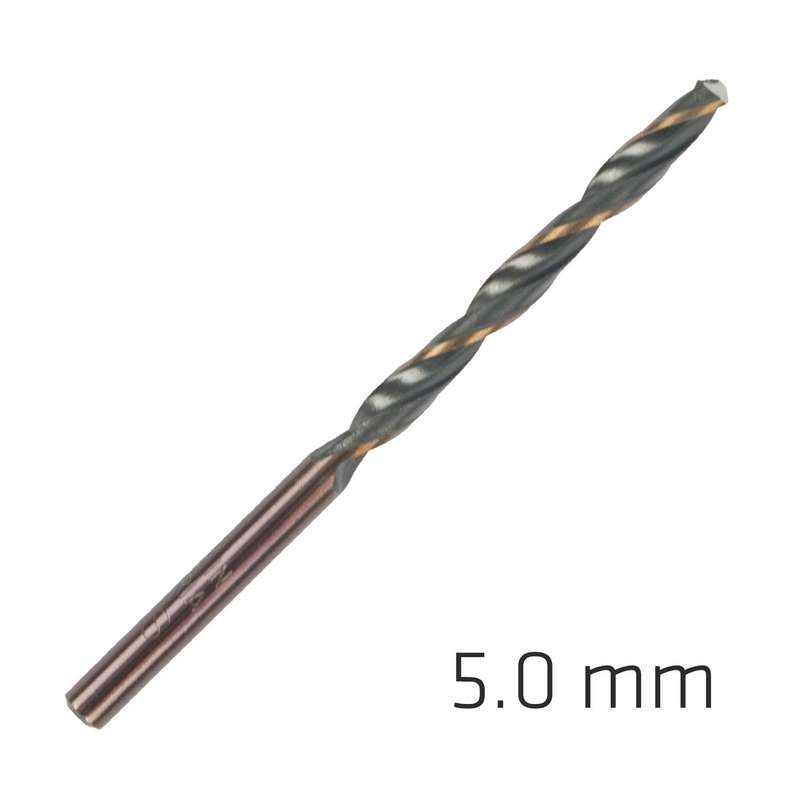 Hss Sprint Master 5.0 Mm 10 Pack Hang Tag Din 338 Alpen Drill Bits