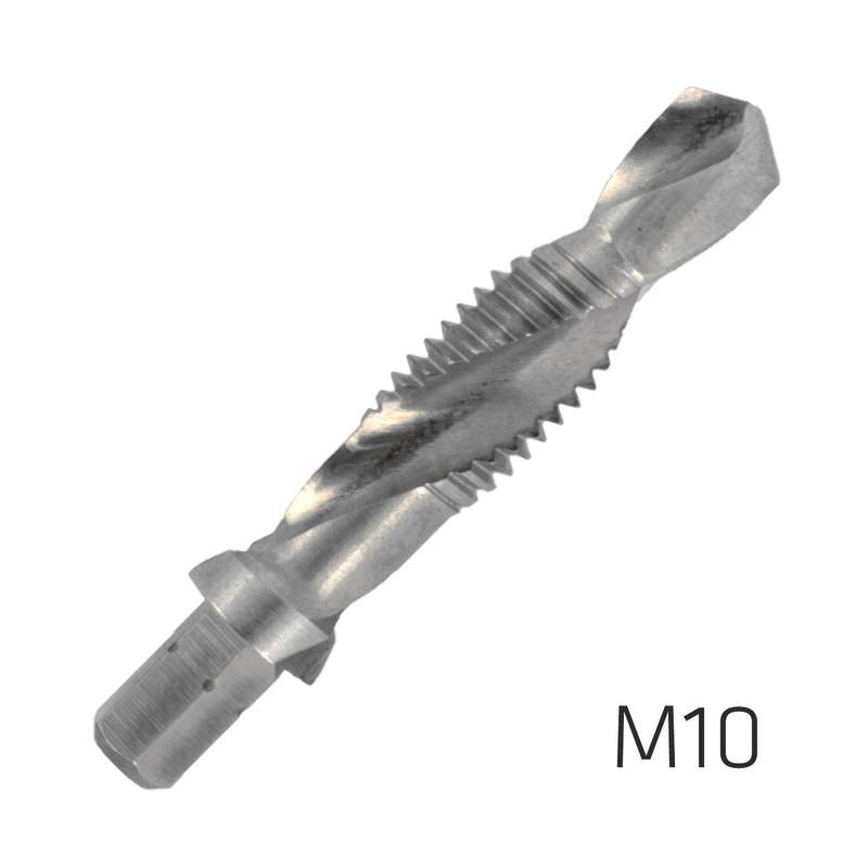 Alpen Combination Tap Plw M10 1/4' Shank
