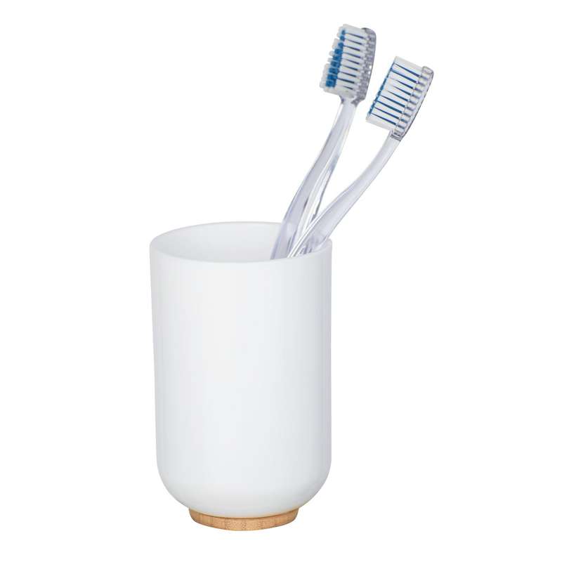 Toothbrush Tumbler Posa Range White