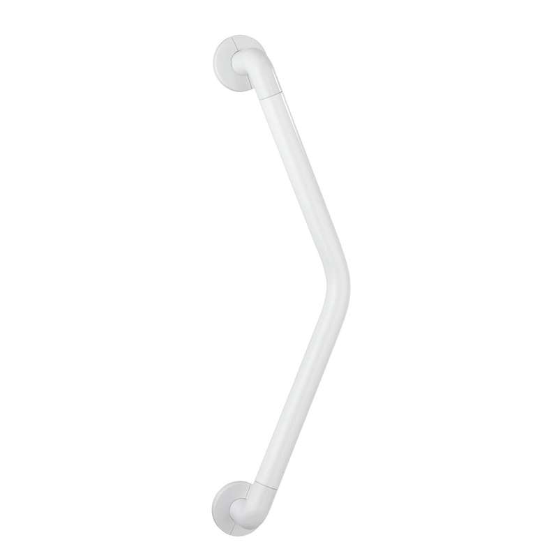 Bathroom Grab Rail Secura White 135° 37x37cm