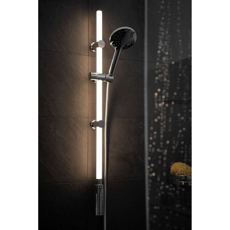 Led Shower Rail 94cm Rgb + Warm White