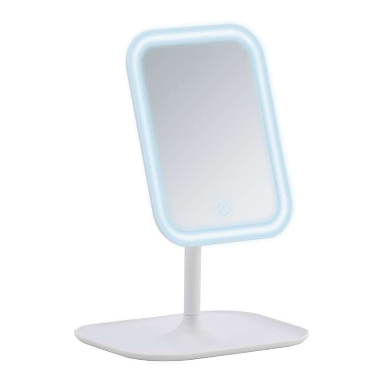 Led Illuminating Standing Cosmetic Mirror Bertiolo