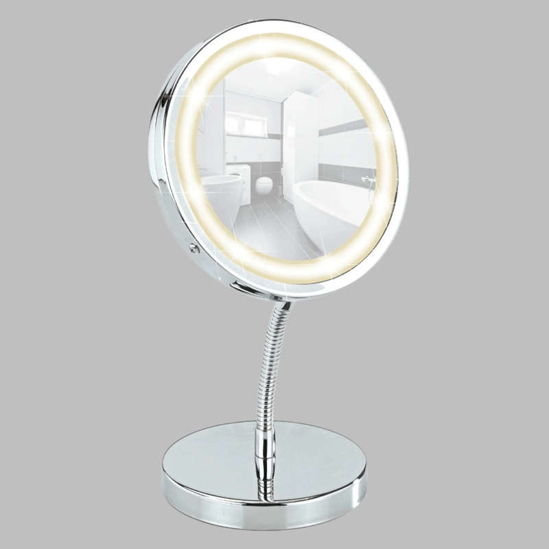 Wenko Led Standing Cosmetic Mirror - Brolo Range