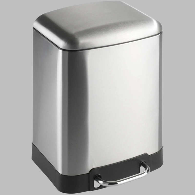 6 L Pedal Bin Studio Stainless Steel