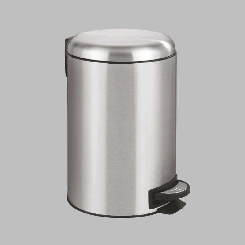 12 L Pedal Bin Leman S/Steel