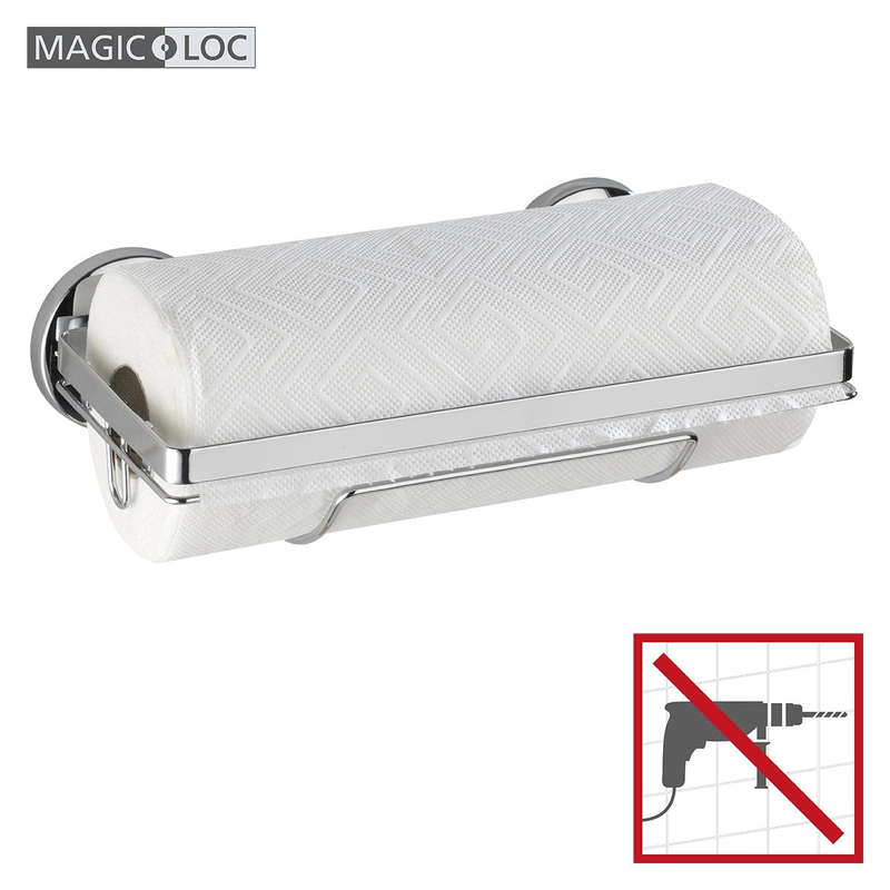 Magic Loc Kitchen Roll Holder No Drilling