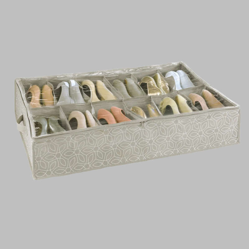 Underbed Shoe Storage Balance Range 12 Compartments