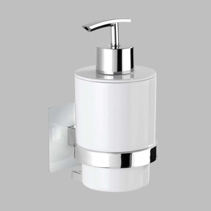 Turbo Loc Soap Dispenser Quadro Range No Drilling Required