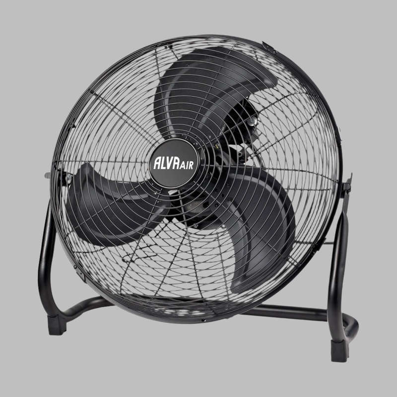 40cm Floor Fan High Velocity (Matte Black)