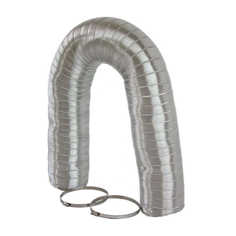 Alva Flue Pipe Ø90Mm, Ext Length 600 - 1500Mm
