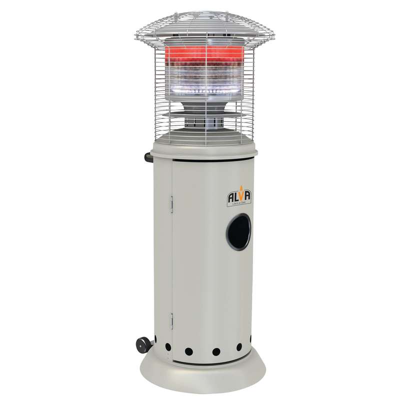Alva Short Stand Gas Patio Heater 1.25M