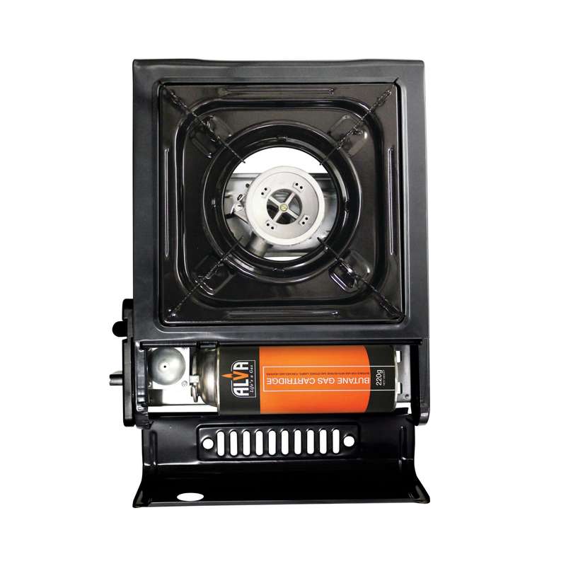 Alva Single Burner Butane Canister Stove + Carry Case
