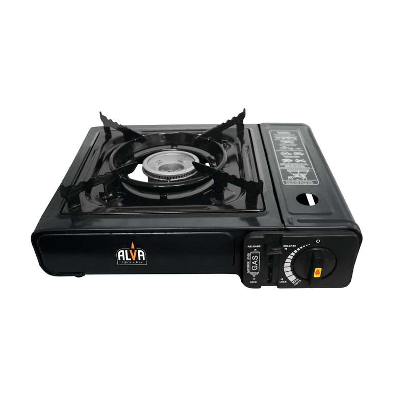 Alva Single Burner Butane Canister Stove + Carry Case