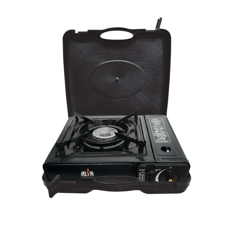 Alva Single Burner Butane Canister Stove + Carry Case