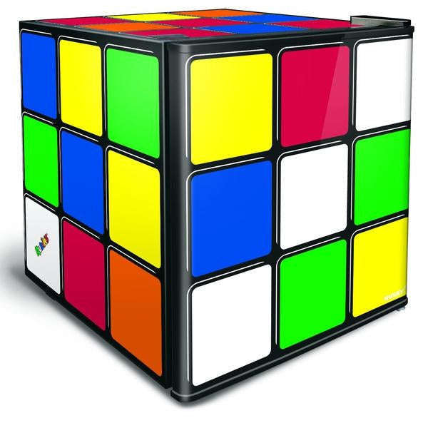 46 L Counter Top Beverage Cooler Solid Door  Rubiks Cube