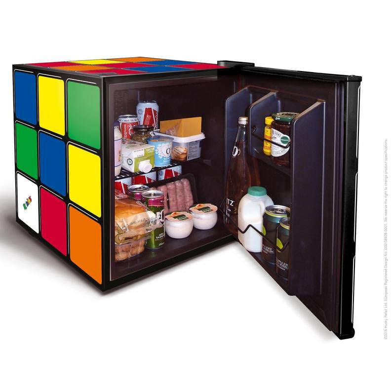 46 L Counter Top Beverage Cooler Solid Door  Rubiks Cube